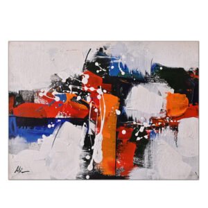 Vibrant Fusion Canvas