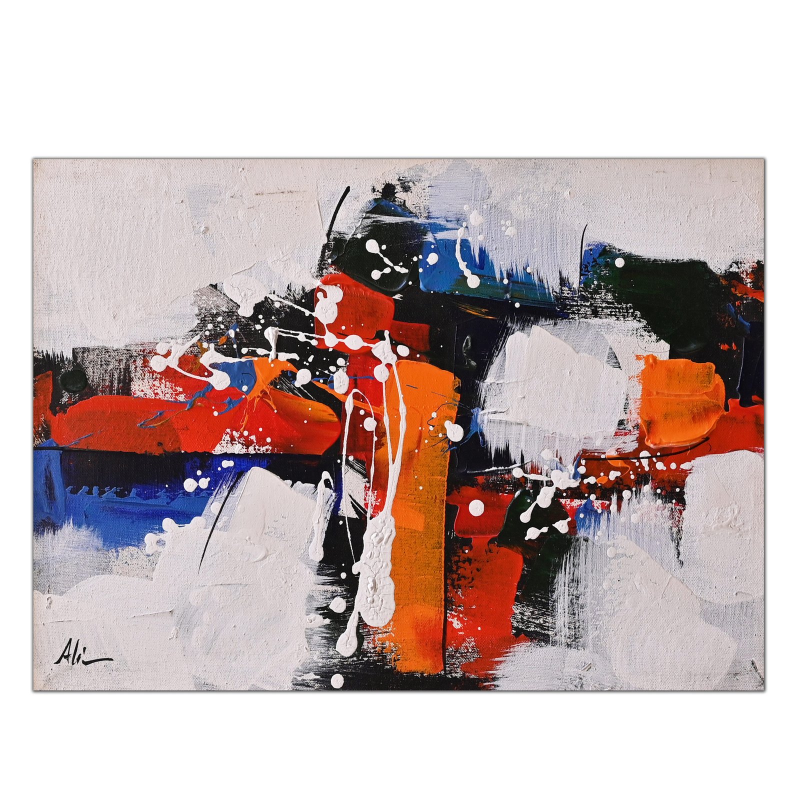 Vibrant Fusion Canvas
